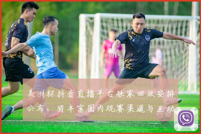 美洲杯抖音直播平台独家回放安排公布，将丰富国内观赛渠道与互动体验